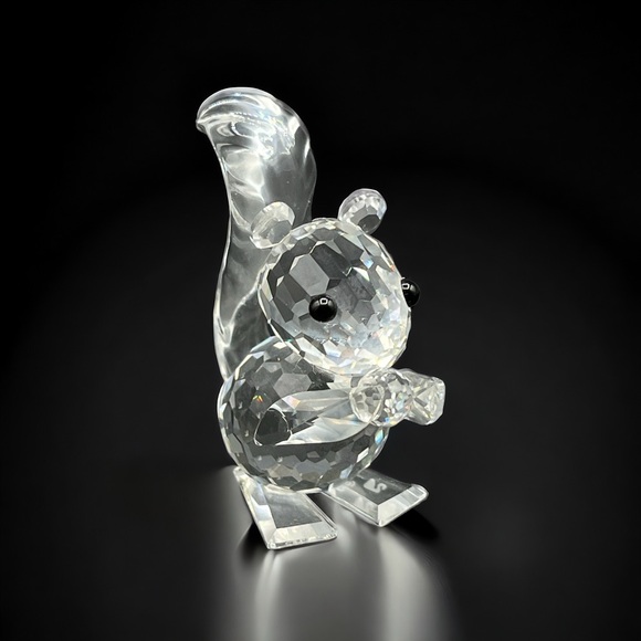 Vintage Austria Swarovski Crystal Squirrel Figurine Animal Collectibles